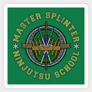 Master Splinter's Ninjutsu School (Vintage) Sticker